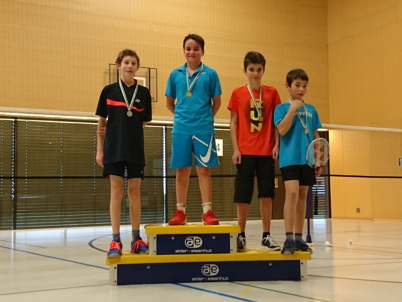 podium u13g pampigny 2016